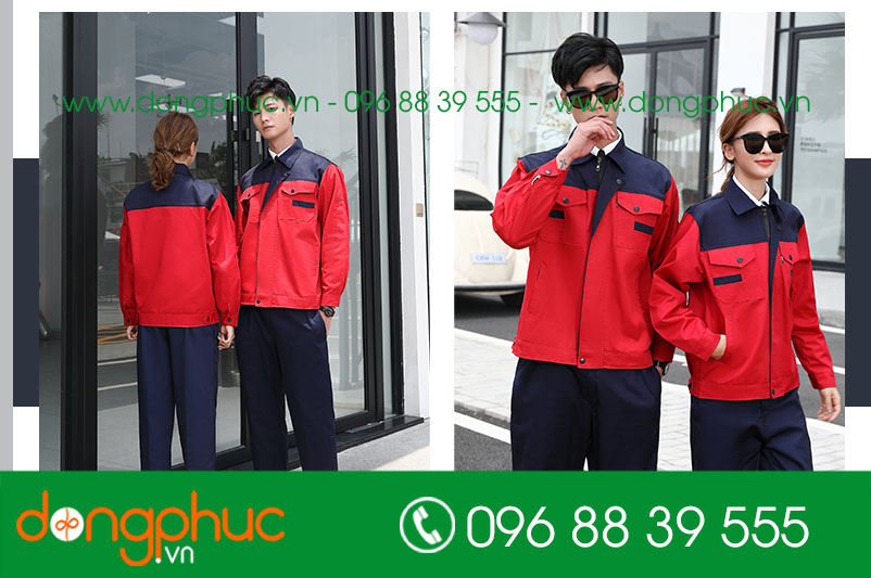 Mẫu bảo hộ màu đỏ phối tím than